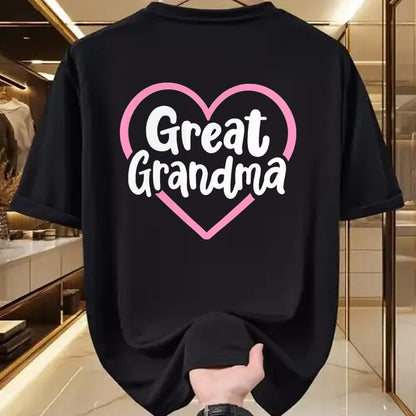 Best Grandma Shirt, Proud Grandma Unisex T-Shirt/Hoodie/Sweatshirt HLT00 - Great Grandma Great Grandmother T-Shirt