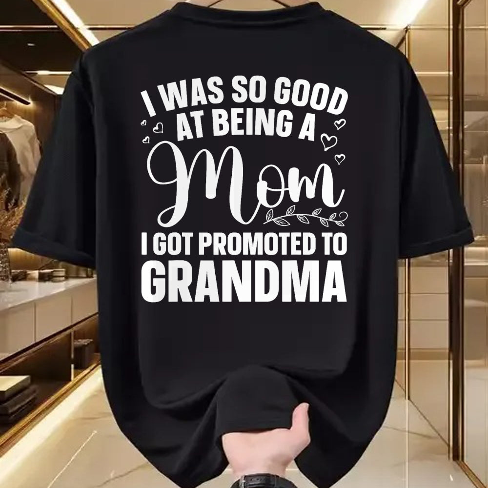 Best Grandma Shirt, Proud Grandma Unisex T-Shirt/Hoodie/Sweatshirt HLT00 - Grandma Art For Mom Women Grandmother Promoted To Grandma T-Shirt