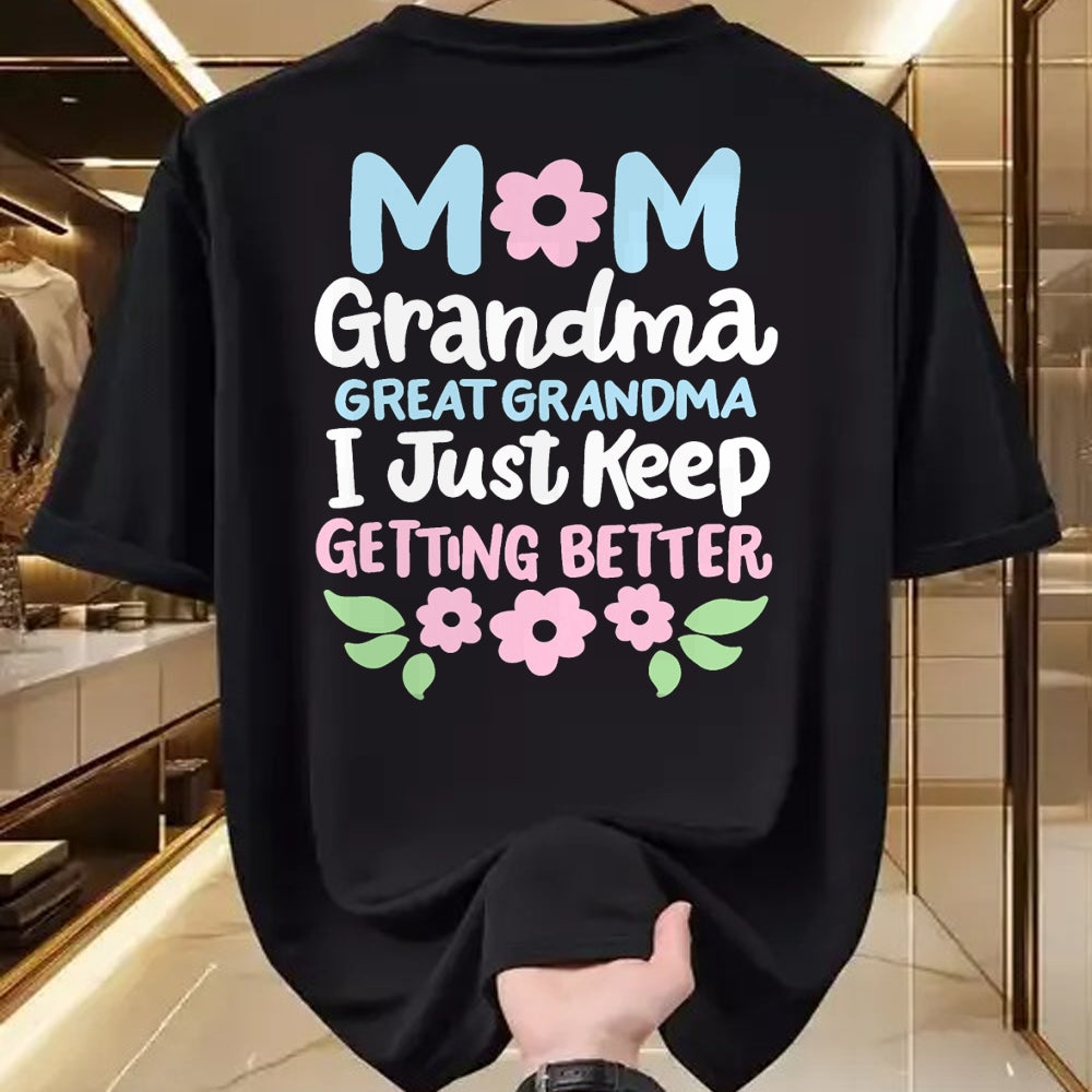 Best Grandma Shirt, Proud Grandma Unisex T-Shirt/Hoodie/Sweatshirt HLT00 - Great Grandma Great Grandmother T-Shirt (1)