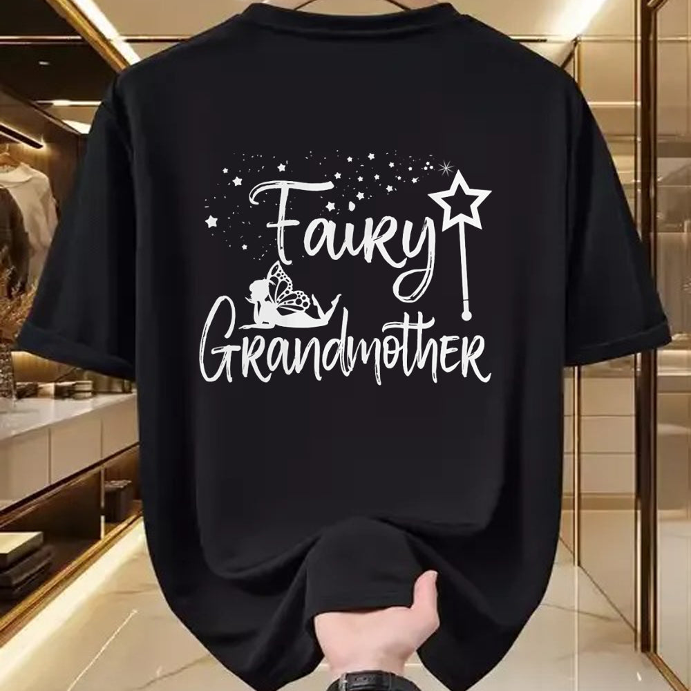 Best Grandma Shirt, Proud Grandma Unisex T-Shirt/Hoodie/Sweatshirt HLT00 - Womens Fairy Grandmother Fairytales Grandma Granny Ever T-Shirt