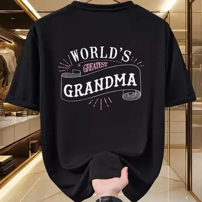Best Grandma Shirt, Proud Grandma Unisex T-Shirt/Hoodie/Sweatshirt HLT00 - Worlds Greatest Grandma Shirt Super Gift Idea For Grandma T-Shirt