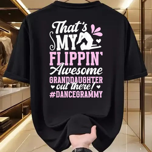 Best Grandma Shirt, Proud Grandma Unisex T-Shirt/Hoodie/Sweatshirt HLT00 - Awesome Granddaughter Dance Grammy Of A Dancer Grammy T-Shirt