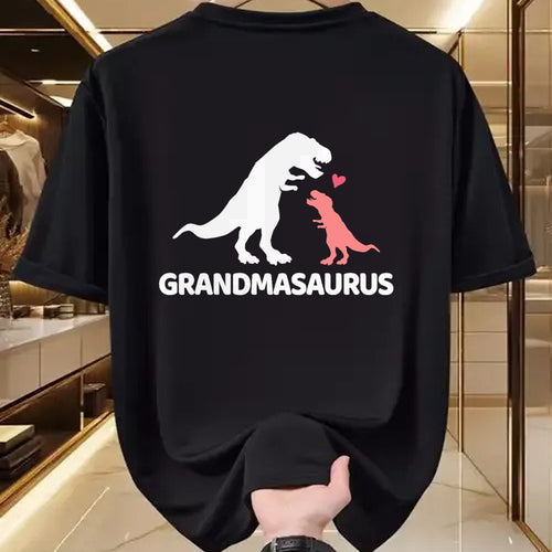 Best Grandma Shirt, Proud Grandma Unisex T-Shirt/Hoodie/Sweatshirt HLT00 - Grandmasaurus grandma dinosaur T-Shirt (1)