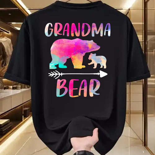 Best Grandma Shirt, Proud Grandma Unisex T-Shirt/Hoodie/Sweatshirt HLT00 - Bear Matching Family Outfits, Funny Grandma Bear T-Shirt