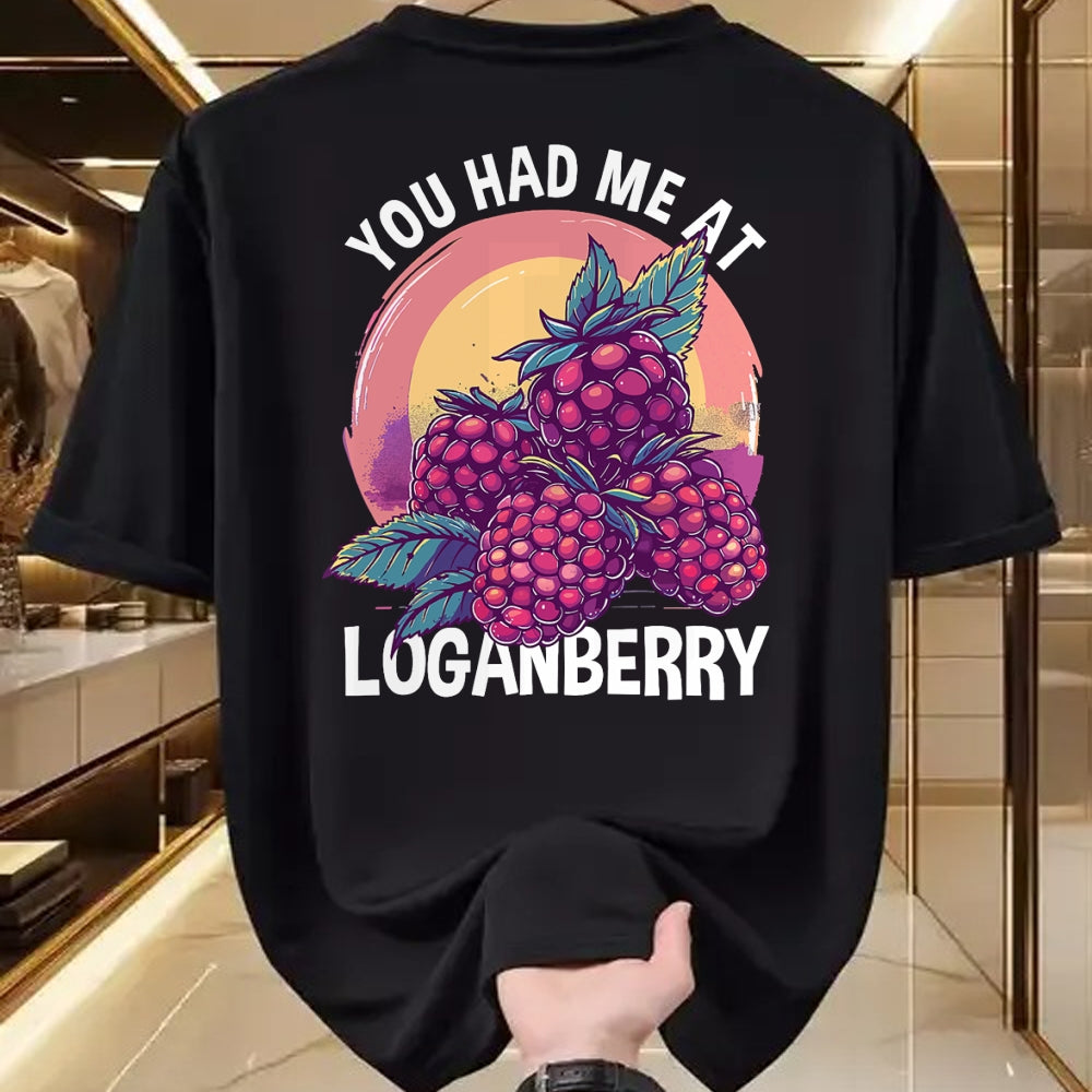 Best Farmer Life Shirt, Funny Farmer UnisexT-Shirt/Hoodie/Sweatshirt HLT00 - Berry Enthusiast Gardener You Had Me At Loganberry T-Shirt