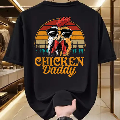 Best Farmer Life Shirt, Funny Farmer UnisexT-Shirt/Hoodie/Sweatshirt HLT00 - Chicken Daddy Vintage Poultry Farmer Funny Fathers Day Mens T-Shirt