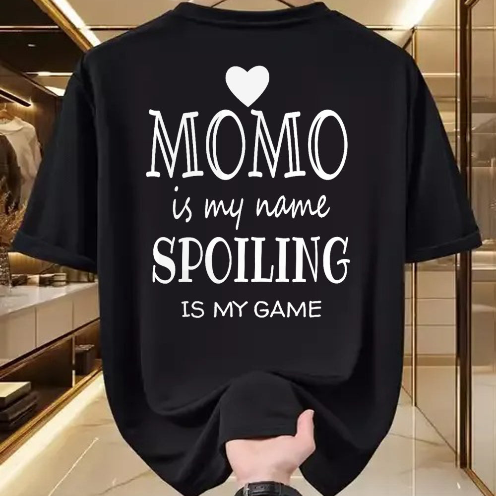 Best Grandma Shirt, Proud Grandma Unisex T-Shirt/Hoodie/Sweatshirt HLT00 - Momo Is My Name Special Grandma T-Shirt