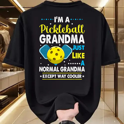 Best Grandma Shirt, Proud Grandma Unisex T-Shirt/Hoodie/Sweatshirt HLT00 - Funny Pickleball Grandma Pickleball Player T-Shirt