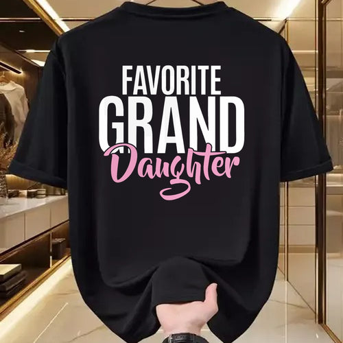 Best Grandma Shirt, Proud Grandma Unisex T-Shirt/Hoodie/Sweatshirt HLT00 - Favorite Granddaughter T-Shirt