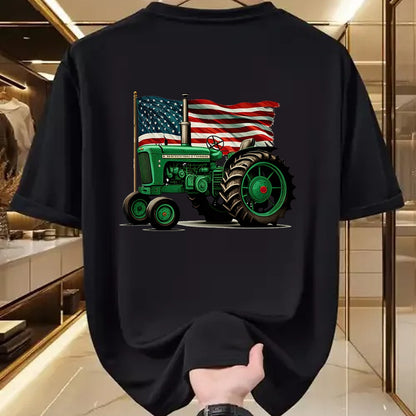 Best Farmer Life Shirt, Funny Farmer UnisexT-Shirt/Hoodie/Sweatshirt HLT00 - Agriculture Farm Tractor USA Flag Tractor American Farm USA T-Shirt