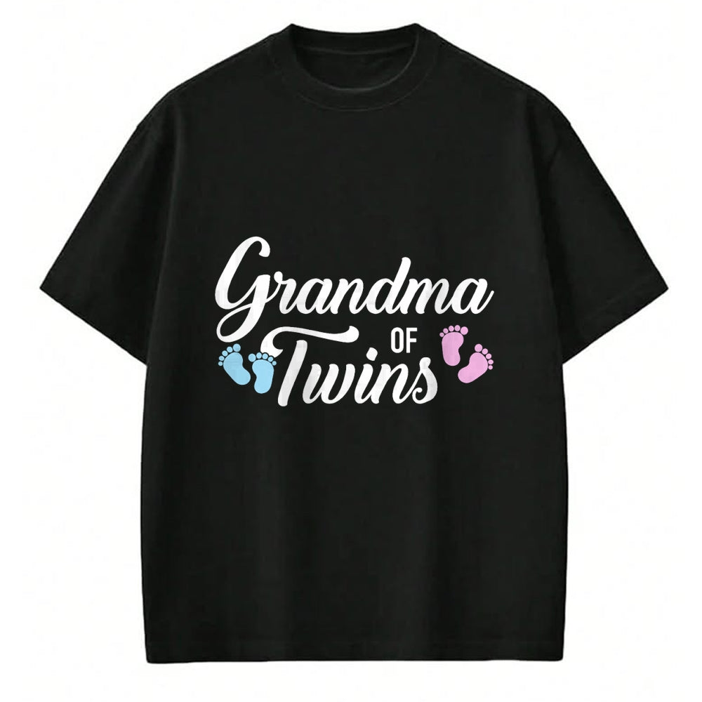 Best Grandma Shirt, Proud Grandma Unisex T-Shirt/Hoodie/Sweatshirt HLT00 - Grandma of twins T-Shirt