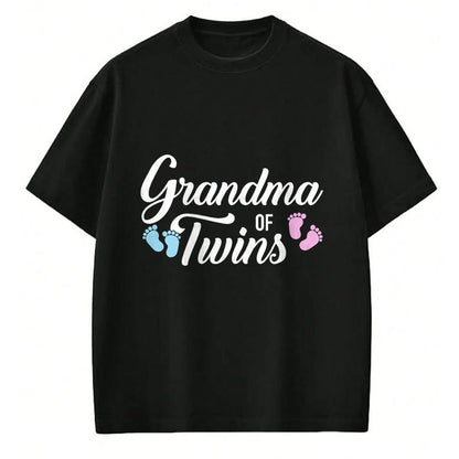 Best Grandma Shirt, Proud Grandma Unisex T-Shirt/Hoodie/Sweatshirt HLT00 - Grandma of twins T-Shirt
