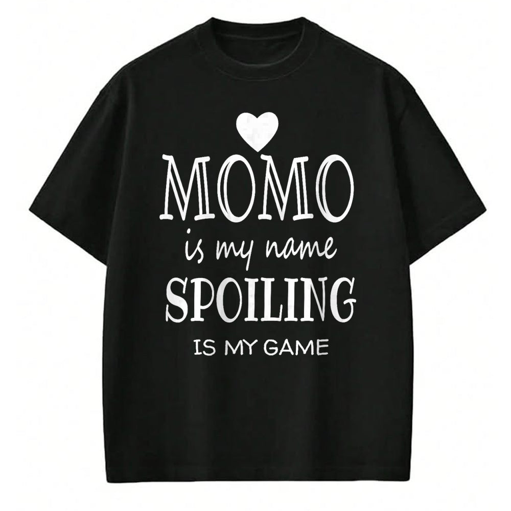 Best Grandma Shirt, Proud Grandma Unisex T-Shirt/Hoodie/Sweatshirt HLT00 - Momo Is My Name Special Grandma T-Shirt