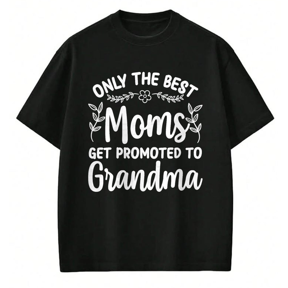 Best Grandma Shirt, Proud Grandma Unisex T-Shirt/Hoodie/Sweatshirt HLT00 - Grandma Art For Women Mom Promoted To Grandmother Grandma T-Shirt