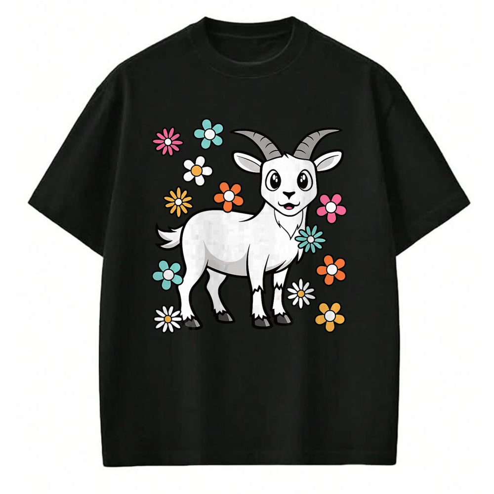 Best Farmer Life Shirt, Funny Farmer UnisexT-Shirt/Hoodie/Sweatshirt HLT00 - Cute Goat Lover Groovy Kawaii Goat Farmer Women Girls Kids T-Shirt