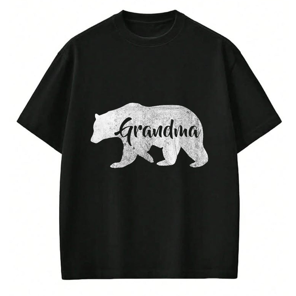 Best Grandma Shirt, Proud Grandma Unisex T-Shirt/Hoodie/Sweatshirt HLT00 - Women's Grandma Bear T-Shirt Outdoors Family Tee for Grandma T-Shirt