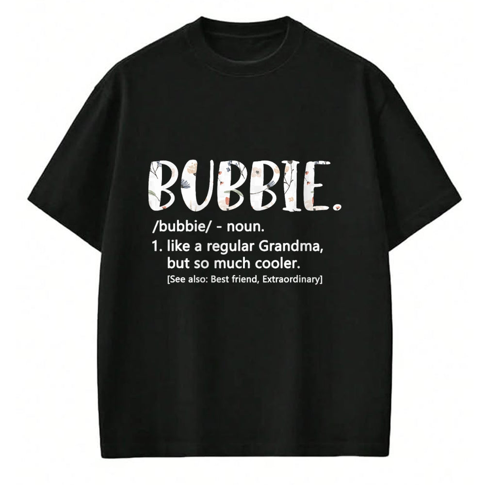 Best Grandma Shirt, Proud Grandma Unisex T-Shirt/Hoodie/Sweatshirt HLT00 - Bubbie Shirts for Women Mothers Day idea Cute Grandma Bubbie T-Shirt