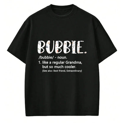 Best Grandma Shirt, Proud Grandma Unisex T-Shirt/Hoodie/Sweatshirt HLT00 - Bubbie Shirts for Women Mothers Day idea Cute Grandma Bubbie T-Shirt