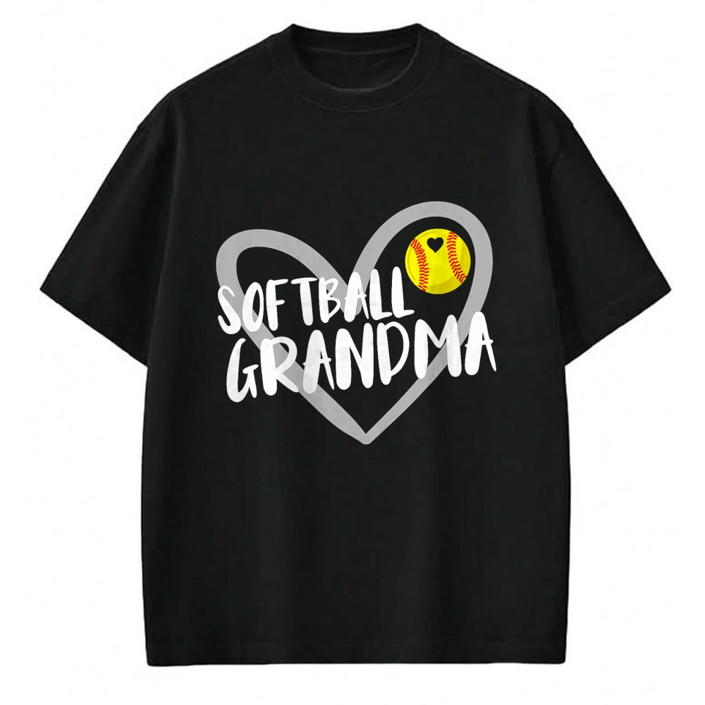 Best Grandma Shirt, Proud Grandma Unisex T-Shirt/Hoodie/Sweatshirt HLT00 - Softball Grandma T-Shirt