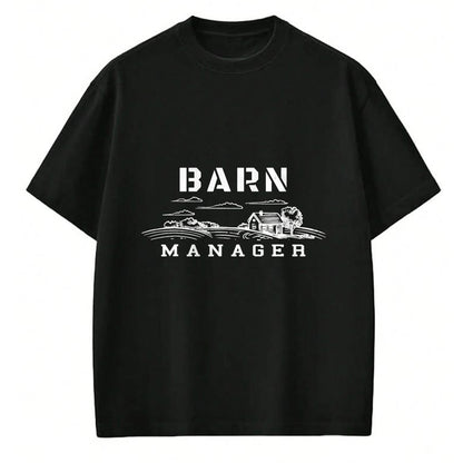 Best Farmer Life Shirt, Funny Farmer UnisexT-Shirt/Hoodie/Sweatshirt HLT00 - Barn Manager T-Shirt