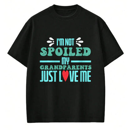 Best Grandma Shirt, Proud Grandma Unisex T-Shirt/Hoodie/Sweatshirt HLT00 - Grandparents Spoiled Grandson T-Shirt