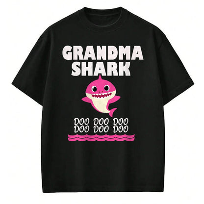 Best Grandma Shirt, Proud Grandma Unisex T-Shirt/Hoodie/Sweatshirt HLT00 - Funny Grandma shark t-shirt gift for grandma tee T-Shirt