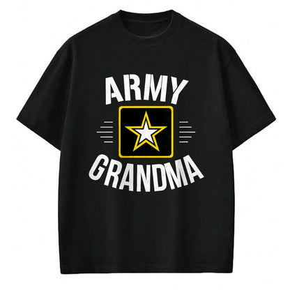 Best Grandma Shirt, Proud Grandma Unisex T-Shirt/Hoodie/Sweatshirt HLT00 - Army Grandma - T-Shirt