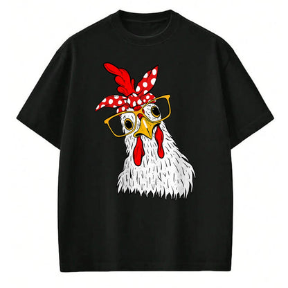 Best Farmer Life Shirt, Funny Farmer UnisexT-Shirt/Hoodie/Sweatshirt HLT00 - Chicken Bandana Girl - Poultry Owner Rancher Farmer Backyard T-Shirt