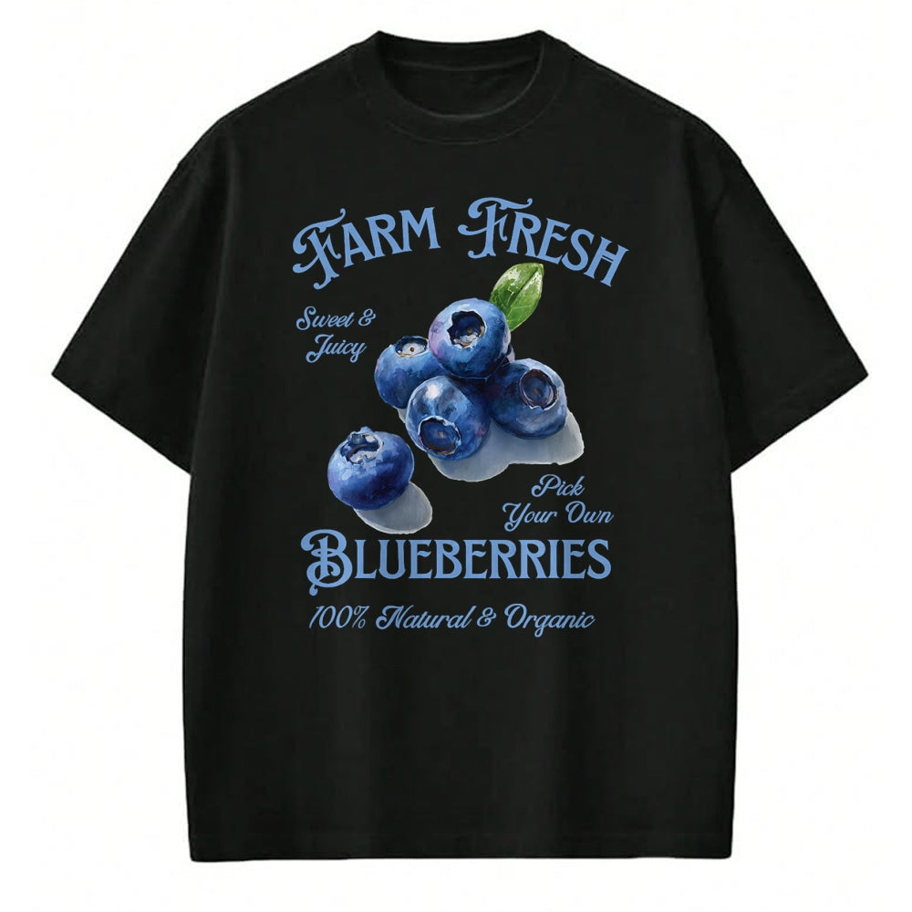 Best Farmer Life Shirt, Funny Farmer UnisexT-Shirt/Hoodie/Sweatshirt HLT00 - Blueberries T-Shirt