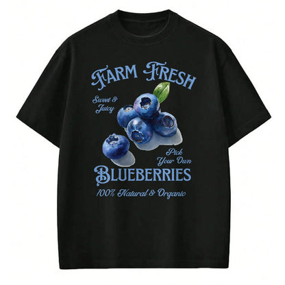 Best Farmer Life Shirt, Funny Farmer UnisexT-Shirt/Hoodie/Sweatshirt HLT00 - Blueberries T-Shirt