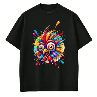 Best Farmer Life Shirt, Funny Farmer UnisexT-Shirt/Hoodie/Sweatshirt HLT00 -Colorful Crazy Chicken Farmer T-Shirt