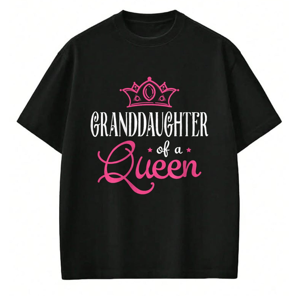 Best Grandma Shirt, Proud Grandma Unisex T-Shirt/Hoodie/Sweatshirt HLT00 - Grandma Granddaughter Gift Matching Queen Princess T-Shirt