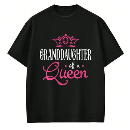 Best Grandma Shirt, Proud Grandma Unisex T-Shirt/Hoodie/Sweatshirt HLT00 - Grandma Granddaughter Gift Matching Queen Princess T-Shirt