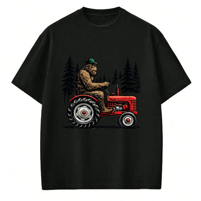 Best Farmer Life Shirt, Funny Farmer UnisexT-Shirt/Hoodie/Sweatshirt HLT00 - Bigfoot Tractor Farming Funny Farmer Sasquatch Lovers T-Shirt
