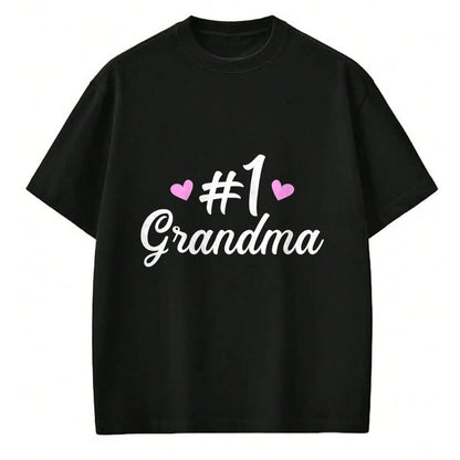 Best Grandma Shirt, Proud Grandma Unisex T-Shirt/Hoodie/Sweatshirt HLT00 - Number one No. 1 best grandma T-Shirt