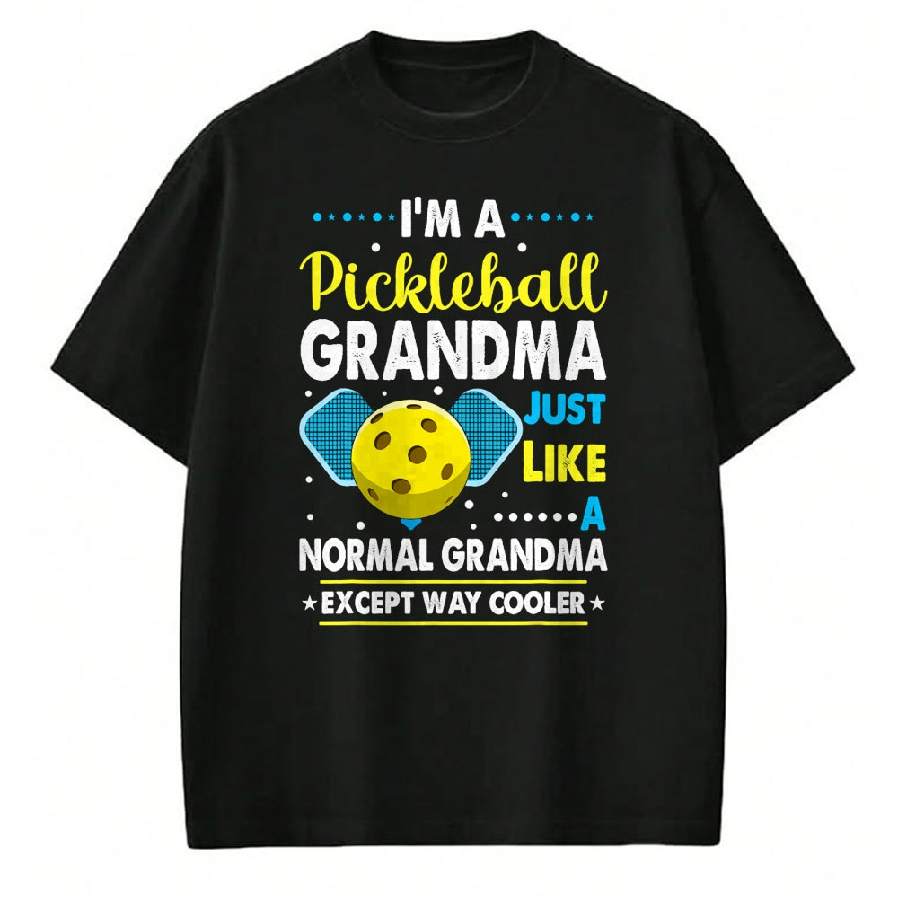 Best Grandma Shirt, Proud Grandma Unisex T-Shirt/Hoodie/Sweatshirt HLT00 - Funny Pickleball Grandma Pickleball Player T-Shirt