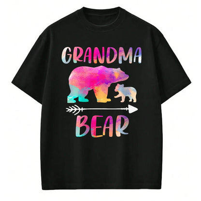 Best Grandma Shirt, Proud Grandma Unisex T-Shirt/Hoodie/Sweatshirt HLT00 - Bear Matching Family Outfits, Funny Grandma Bear T-Shirt