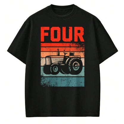 Best Farmer Life Shirt, Funny Farmer UnisexT-Shirt/Hoodie/Sweatshirt HLT00 - 4 Year Old Shirt 4th Birthday Tractor Farmer Boys Girls Kid T-Shirt