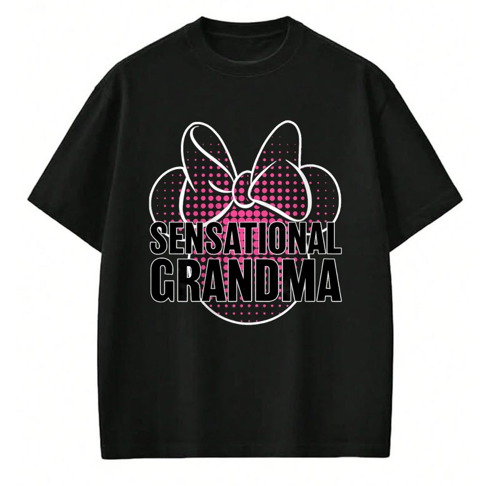 Best Grandma Shirt, Proud Grandma Unisex T-Shirt/Hoodie/Sweatshirt HLT00 - Disney Mickey And Friends Sensational Grandma T-Shirt