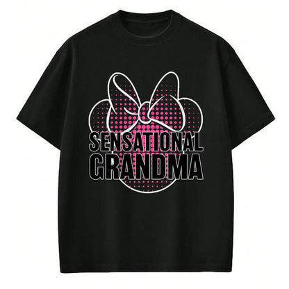 Best Grandma Shirt, Proud Grandma Unisex T-Shirt/Hoodie/Sweatshirt HLT00 - Disney Mickey And Friends Sensational Grandma T-Shirt