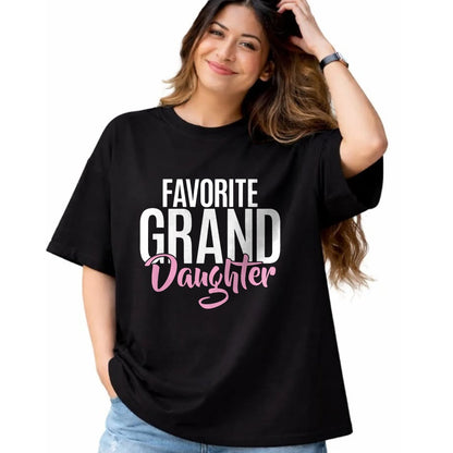 Best Grandma Shirt, Proud Grandma Unisex T-Shirt/Hoodie/Sweatshirt HLT00 - Favorite Granddaughter T-Shirt