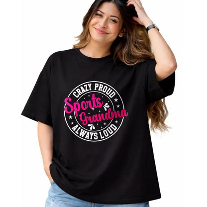 Best Grandma Shirt, Proud Grandma Unisex T-Shirt/Hoodie/Sweatshirt HLT00 - Crazy Proud Sports Grandma Sports Grandmother Sport Grandma T-Shirt