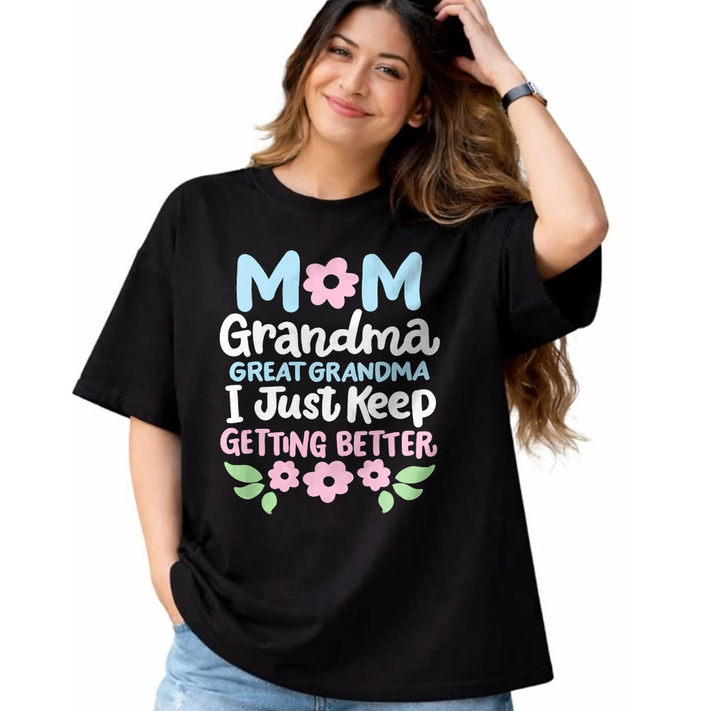 Best Grandma Shirt, Proud Grandma Unisex T-Shirt/Hoodie/Sweatshirt HLT00 - Great Grandma Great Grandmother T-Shirt (1)