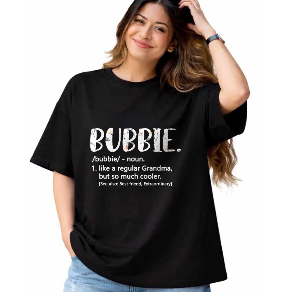 Best Grandma Shirt, Proud Grandma Unisex T-Shirt/Hoodie/Sweatshirt HLT00 - Bubbie Shirts for Women Mothers Day idea Cute Grandma Bubbie T-Shirt