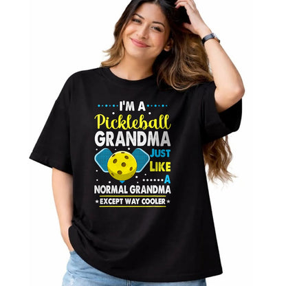 Best Grandma Shirt, Proud Grandma Unisex T-Shirt/Hoodie/Sweatshirt HLT00 - Funny Pickleball Grandma Pickleball Player T-Shirt