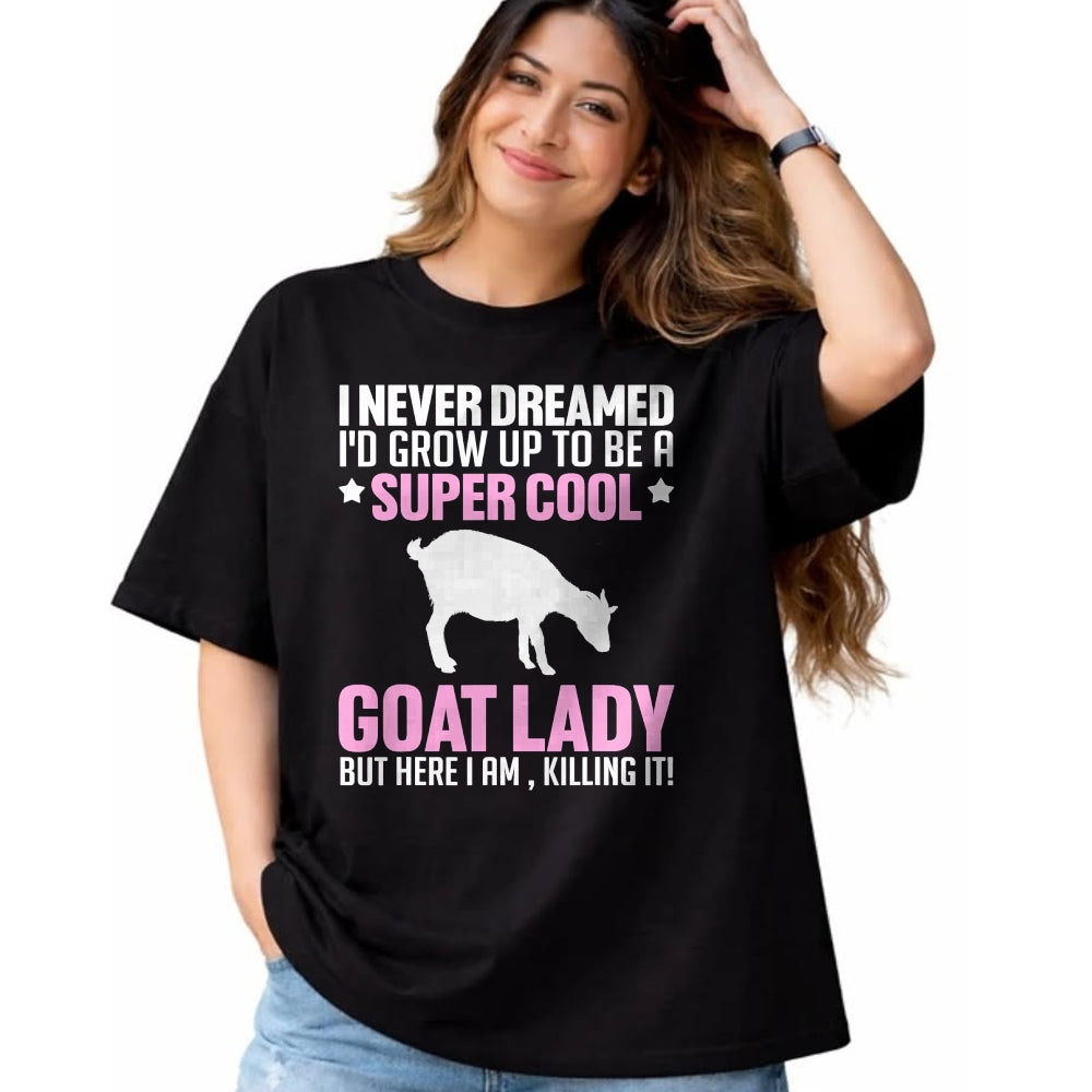 Best Farmer Life Shirt, Funny Farmer UnisexT-Shirt/Hoodie/Sweatshirt HLT00 - Cute Goat Art For Women Girls Kids Goat Lover Farm Whisperer T-Shirt