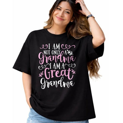 Best Grandma Shirt, Proud Grandma Unisex T-Shirt/Hoodie/Sweatshirt HLT00 - Cute Great Grandma Shirt - Funny Great Grandma Gift T-Shirt