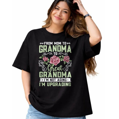 Best Grandma Shirt, Proud Grandma Unisex T-Shirt/Hoodie/Sweatshirt HLT00 - Mom Grandma Great Grandma Mothers Day T-Shirt (1)
