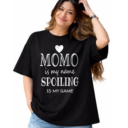 Best Grandma Shirt, Proud Grandma Unisex T-Shirt/Hoodie/Sweatshirt HLT00 - Momo Is My Name Special Grandma T-Shirt
