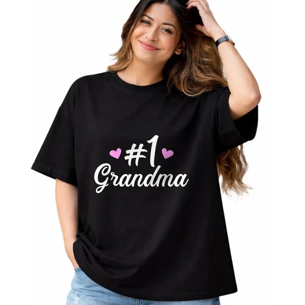Best Grandma Shirt, Proud Grandma Unisex T-Shirt/Hoodie/Sweatshirt HLT00 - Number one No. 1 best grandma T-Shirt